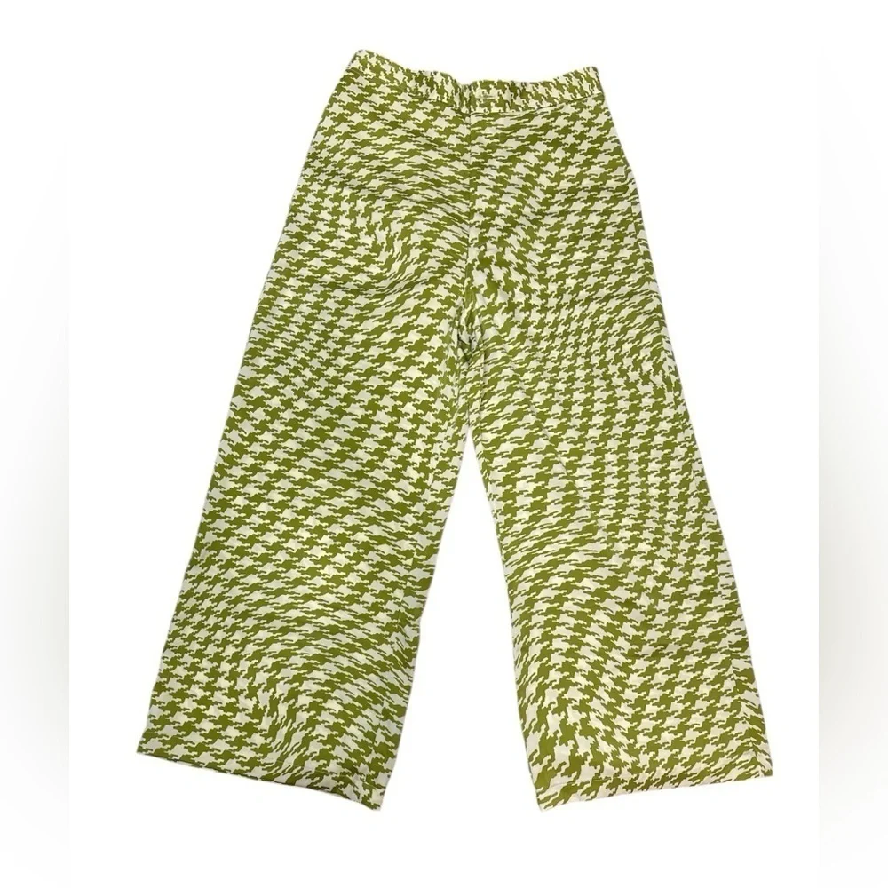 Urban Outfitters Women’s Olympia Printed Geometric Wide Leg Pants Size Large - Picture 4 of 9